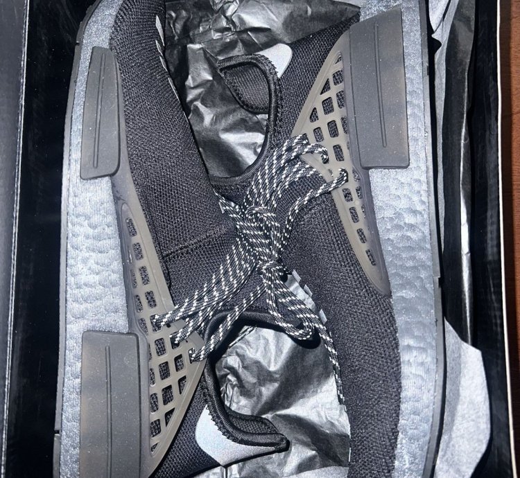 2021 Pharrel Nmd Human Race Triple Black