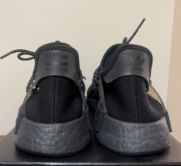 2021 Pharrel Nmd Human Race Triple Black