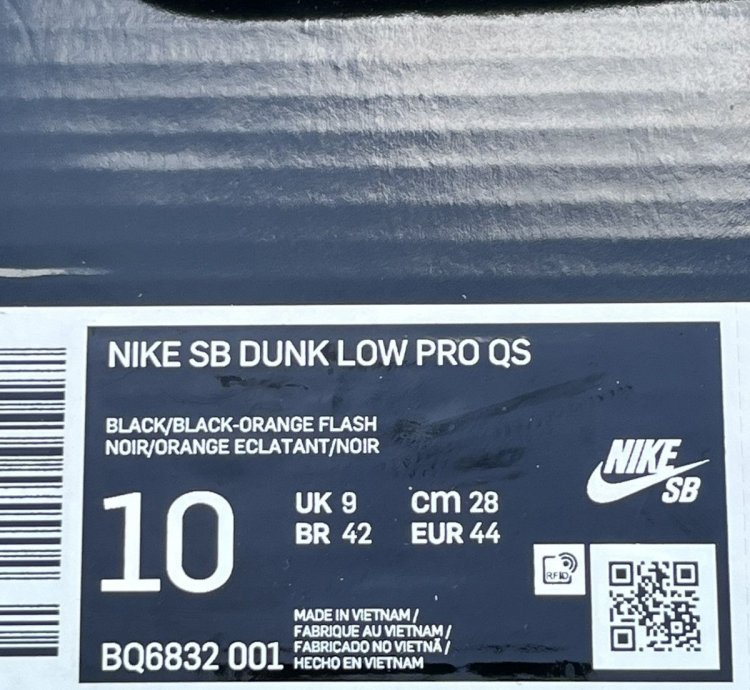 Nike Sb Dunk Low Roswell Rayguns black Size 10