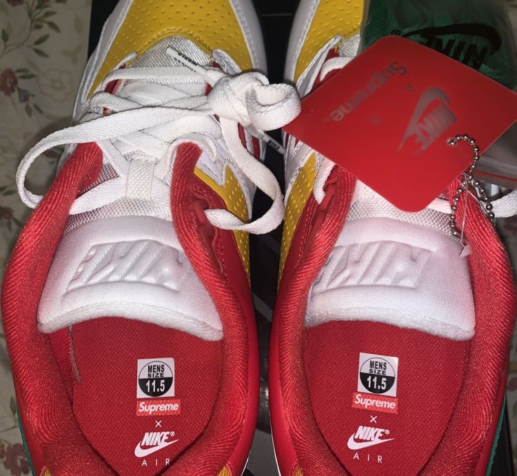Supreme Nike Air Cross Trainer 3 Low White