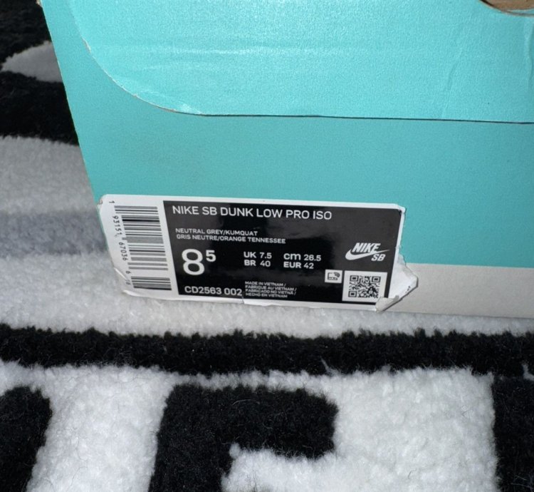 Nike Sb Dunk Low Safari size 8 5