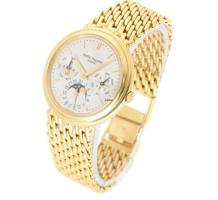 Patek Philippe Calatrava Perpetual Calendar 18k Gold 3945