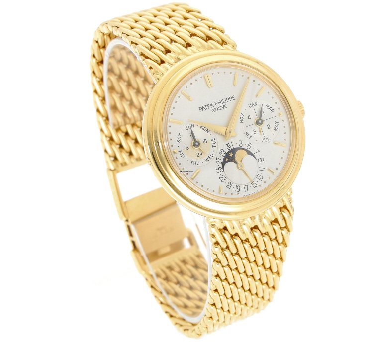 Patek Philippe Calatrava Perpetual Calendar 18k Gold 3945
