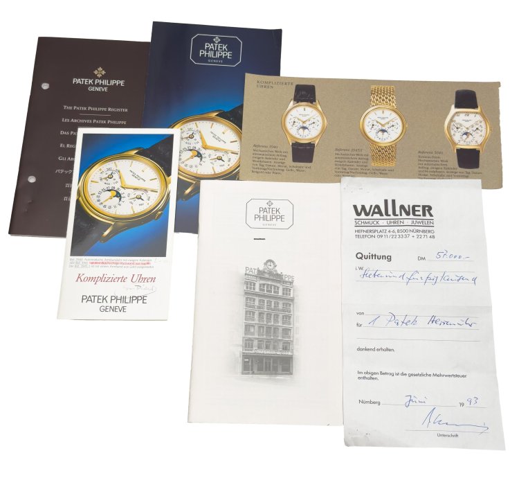 Patek Philippe Calatrava Perpetual Calendar 18k Gold 3945