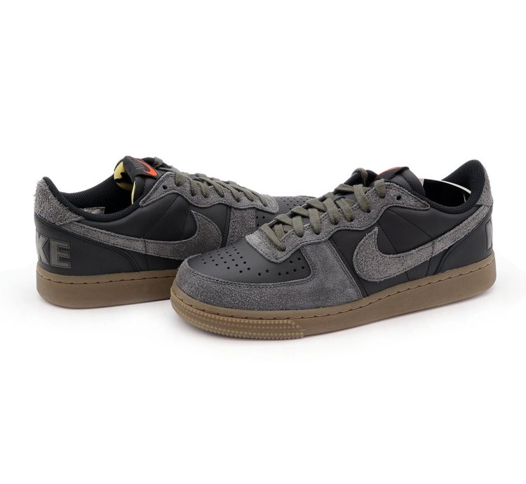 Fv0396-001 Nike Terminator Low Black Medium Ash Gum Dark Brown Grey