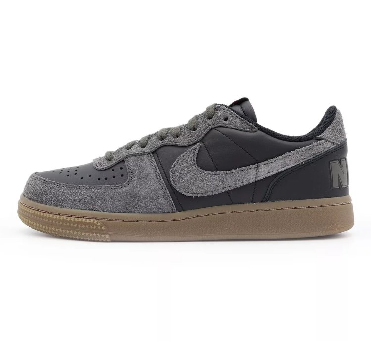 Fv0396-001 Nike Terminator Low Black Medium Ash Gum Dark Brown Grey