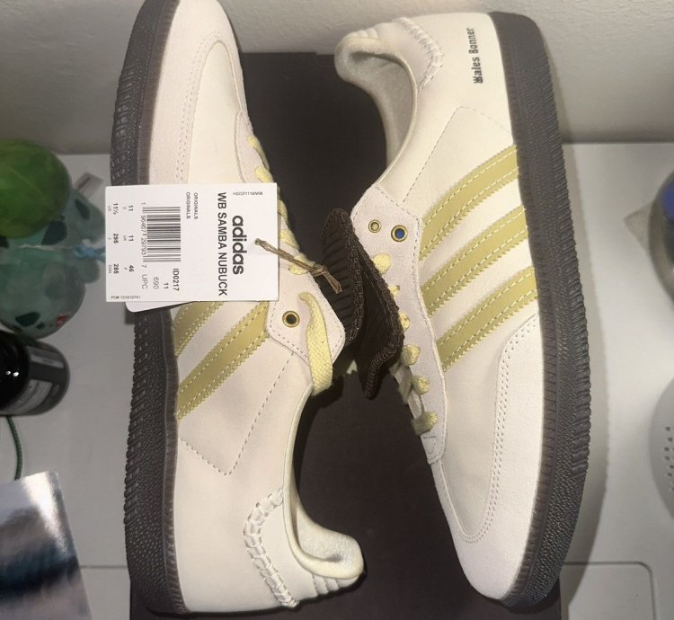 2023 Wales Bonner Adidas Sambas Erctin Brown