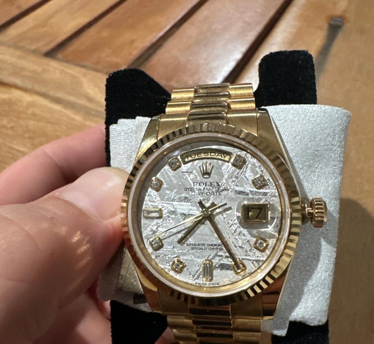 Rolex Day-date 36 Meteorite