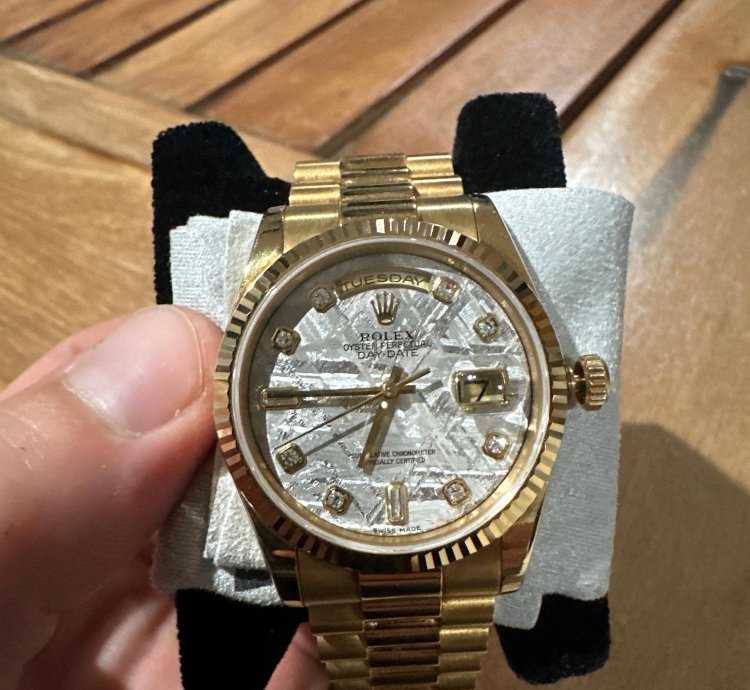Rolex Day-date 36 Meteorite