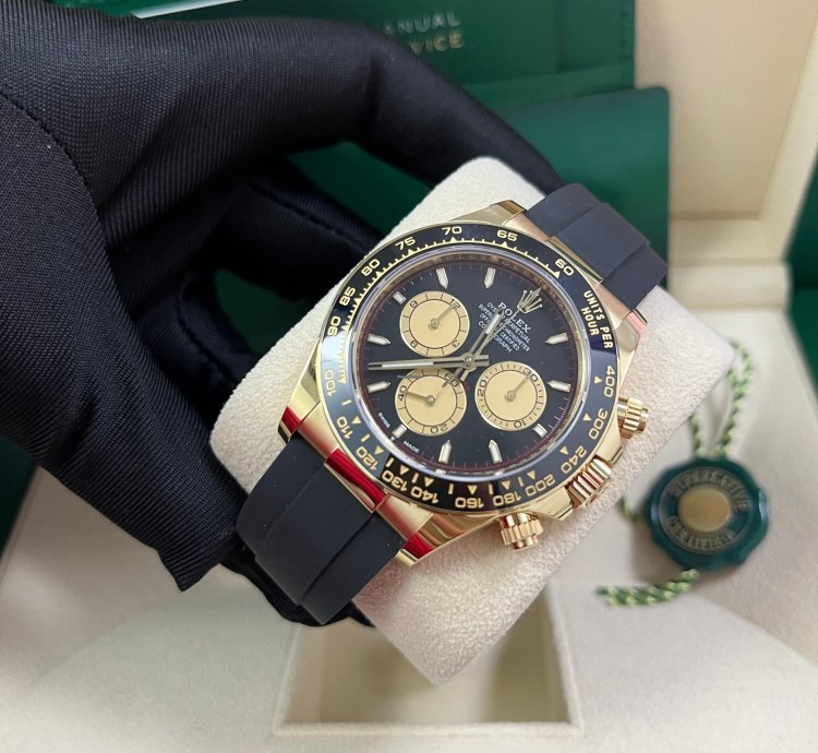 Rolex Daytona 18k Yellow Gold Paul Newman Dial 126518ln