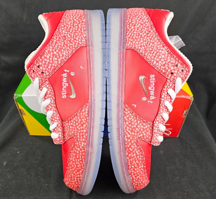 Nike Sb Dunk Low Stingwater Magic Mushroom Red Men New
