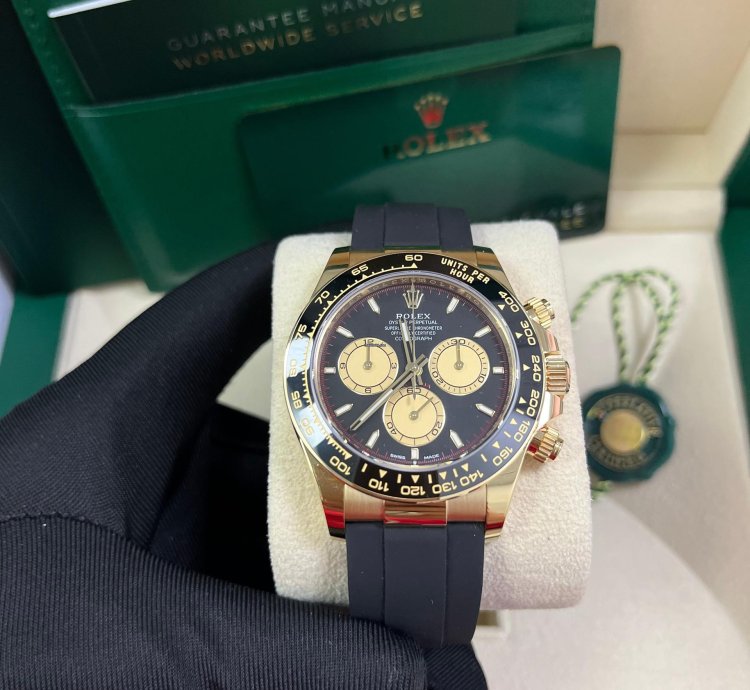 Rolex Daytona 18k Yellow Gold Paul Newman Dial 126518ln