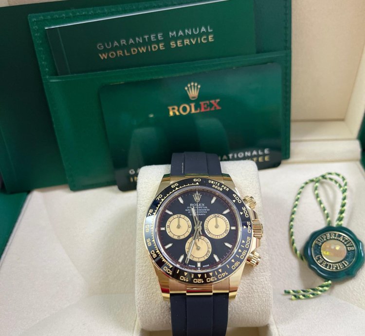 Rolex Daytona 18k Yellow Gold Paul Newman Dial 126518ln