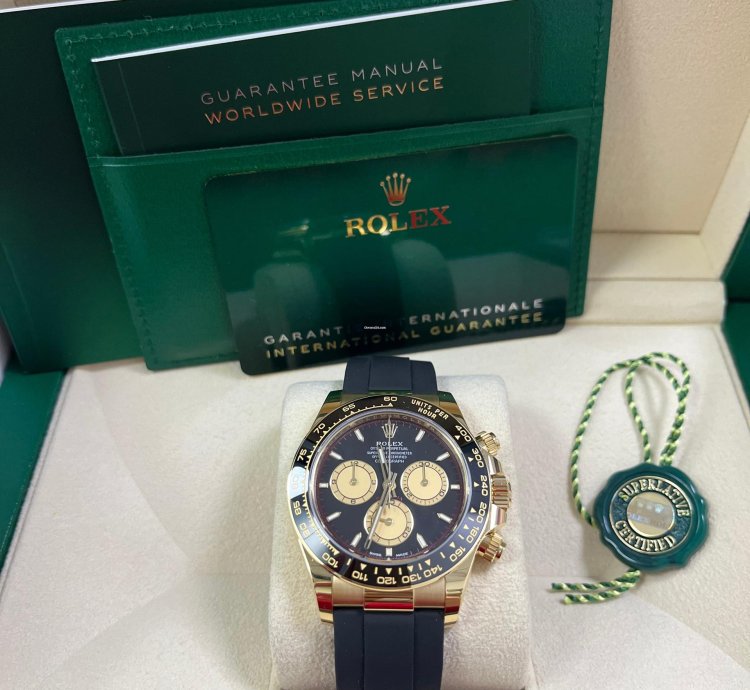 Rolex Daytona 18k Yellow Gold Paul Newman Dial 126518ln