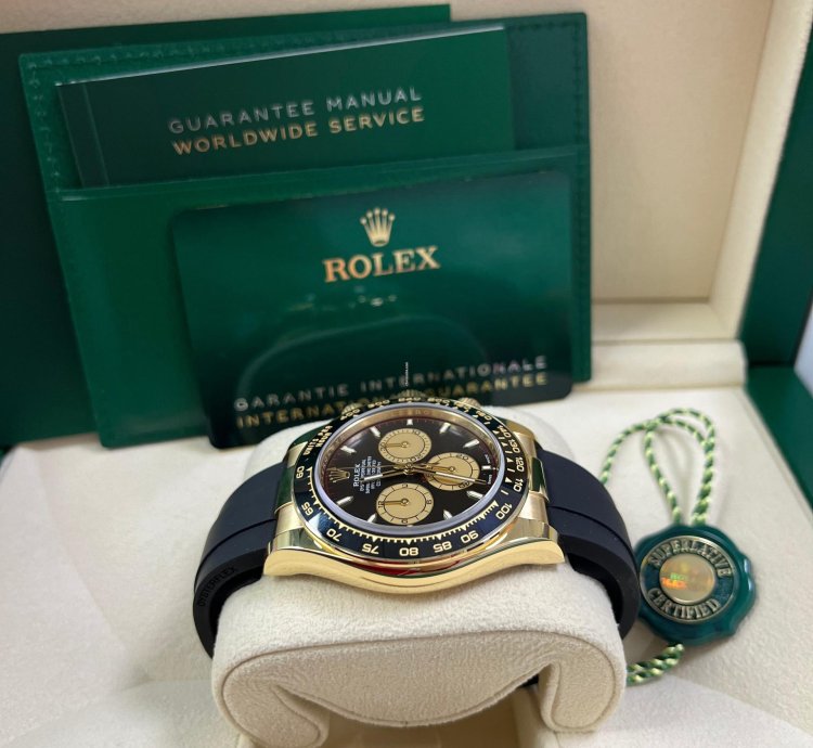 Rolex Daytona 18k Yellow Gold Paul Newman Dial 126518ln