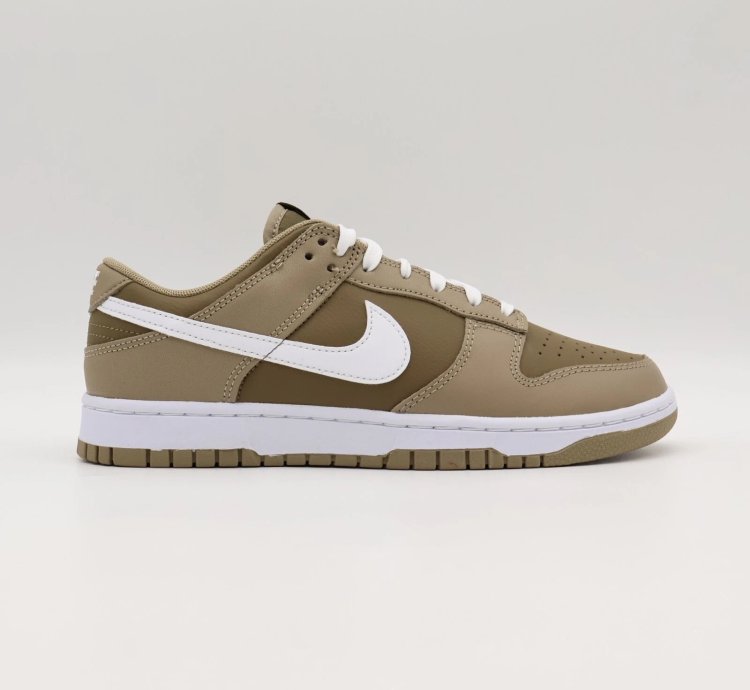 Dj6188-200 Nike Dunk Low Retro Judge Grey Khaki White Hazel Rush Brown