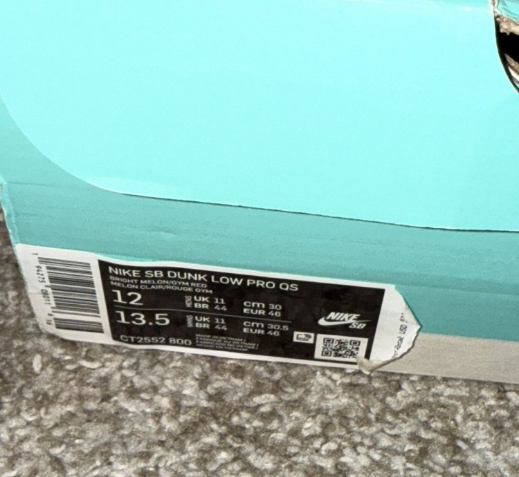 Nike Sb Dunk Low Strange Love