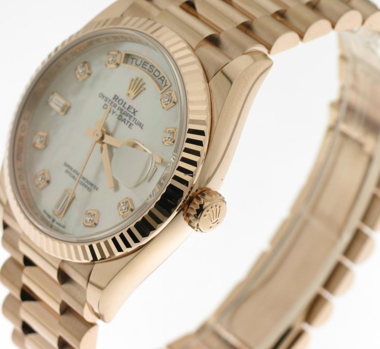 Rolex Day-date 36 Mother Of Pearl Diamond
