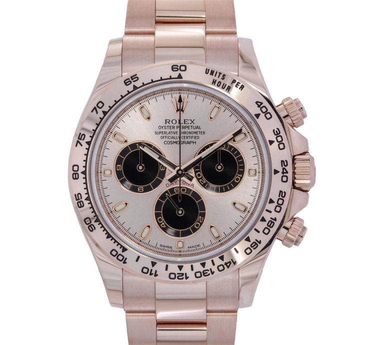 Rolex Daytona 18kt Everose Sundust Dial Box And Papers 2021 116505