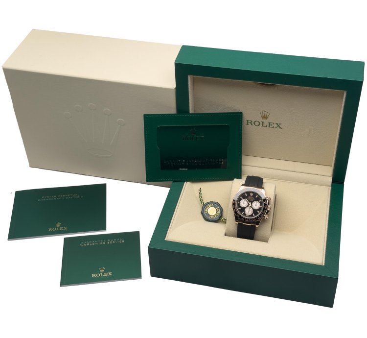 Rolex Daytona 18kt Rosegold 126515ln Full Set Lc100 Unworn