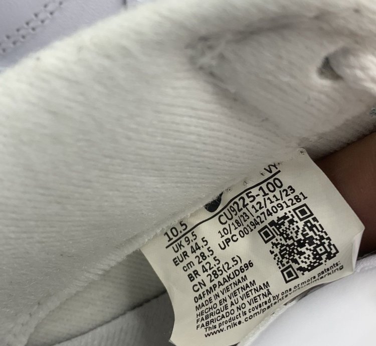 Supreme Nike Air Force 1 Low - Size 10 5