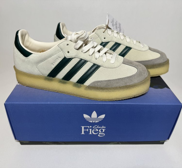 8th Street Samba White Green