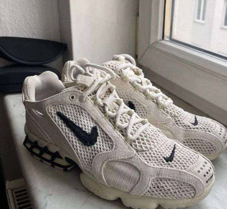 Nike Air Zoom Spiridon Cage 2 Stussy Fossil