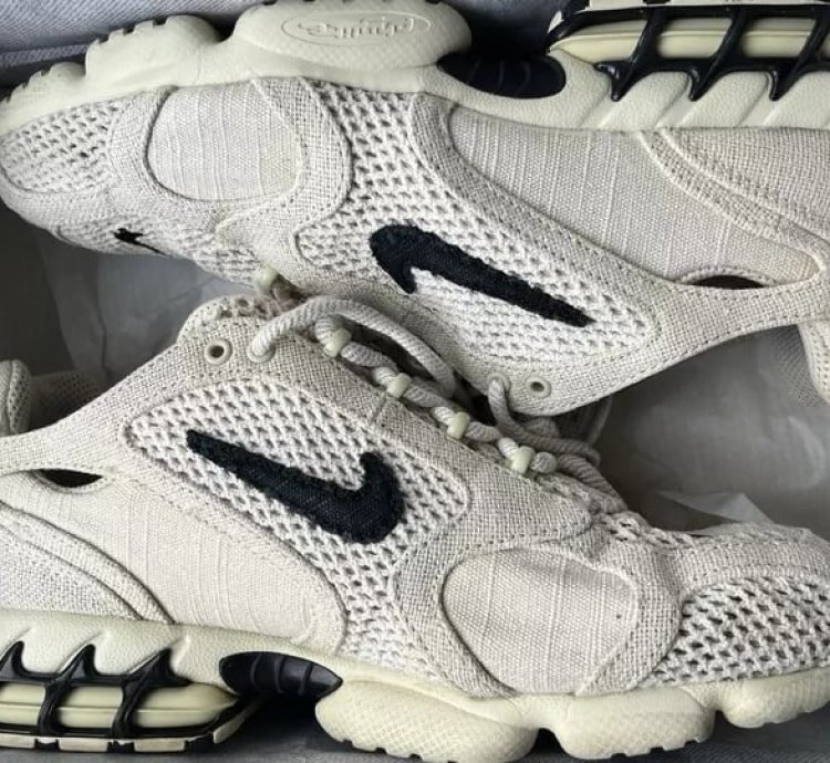 Nike Air Zoom Spiridon Cage 2 Stussy Fossil