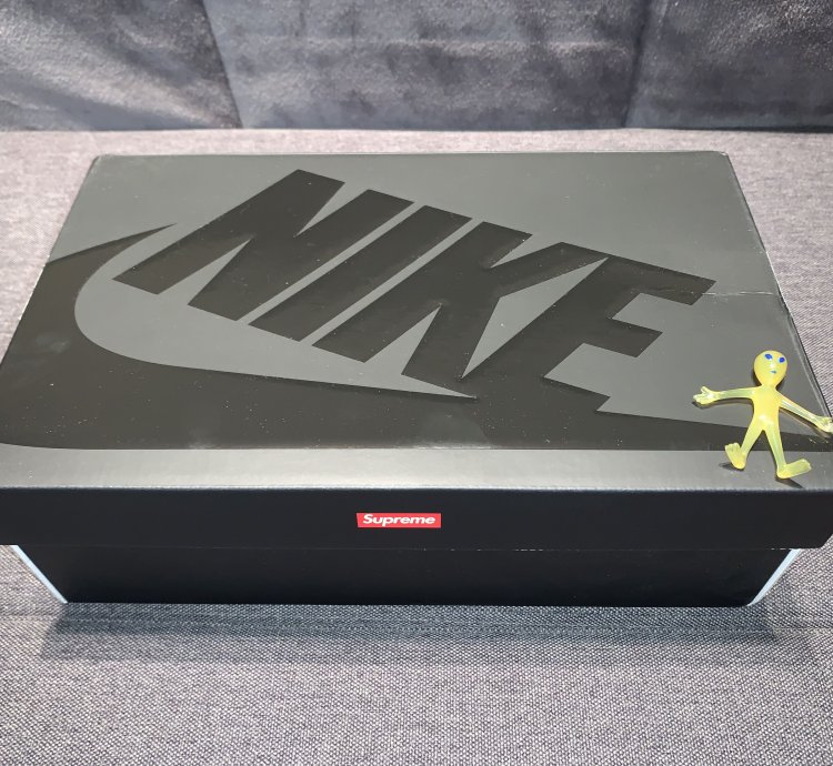 Supreme Nike Air Force 1 Low Cu9225-001 Fw20 Black Size 8 5