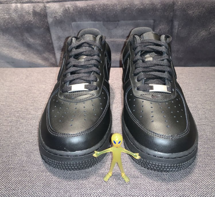 Supreme Nike Air Force 1 Low Cu9225-001 Fw20 Black Size 8 5