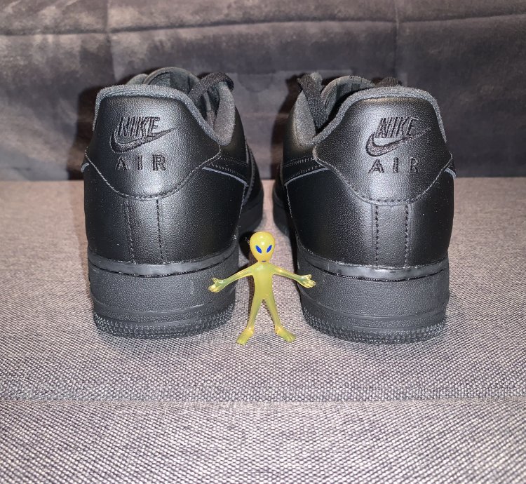 Supreme Nike Air Force 1 Low Cu9225-001 Fw20 Black Size 8 5
