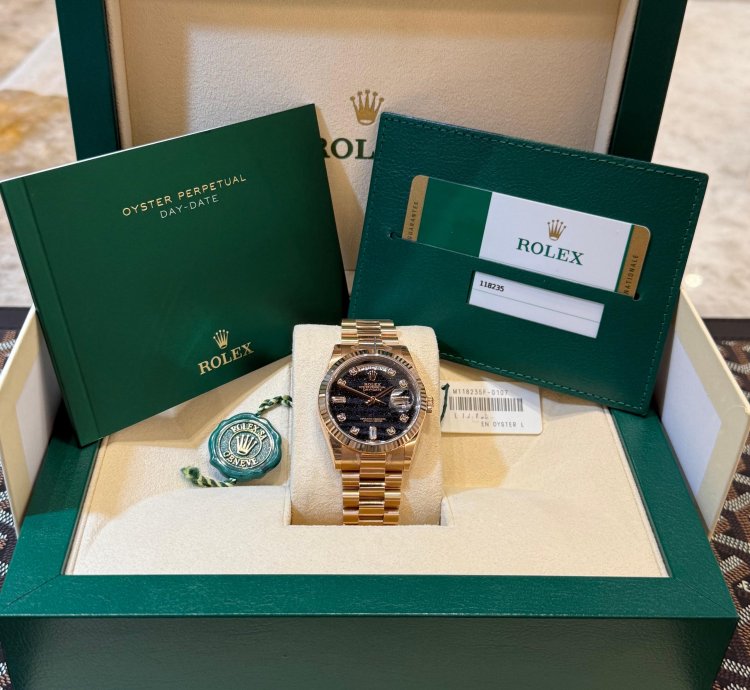 Rolex Day-date 36 New Ferrite Dial