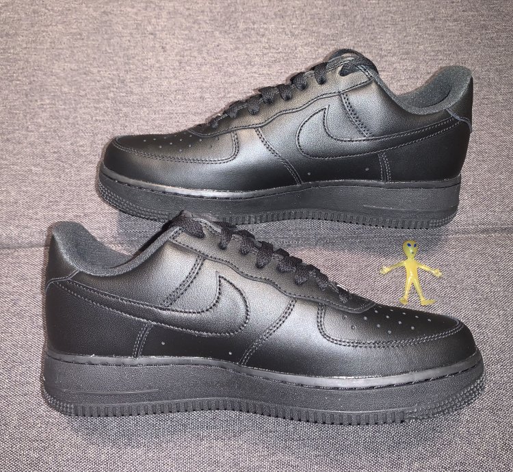 Supreme Nike Air Force 1 Low Cu9225-001 Fw20 Black Size 8 5