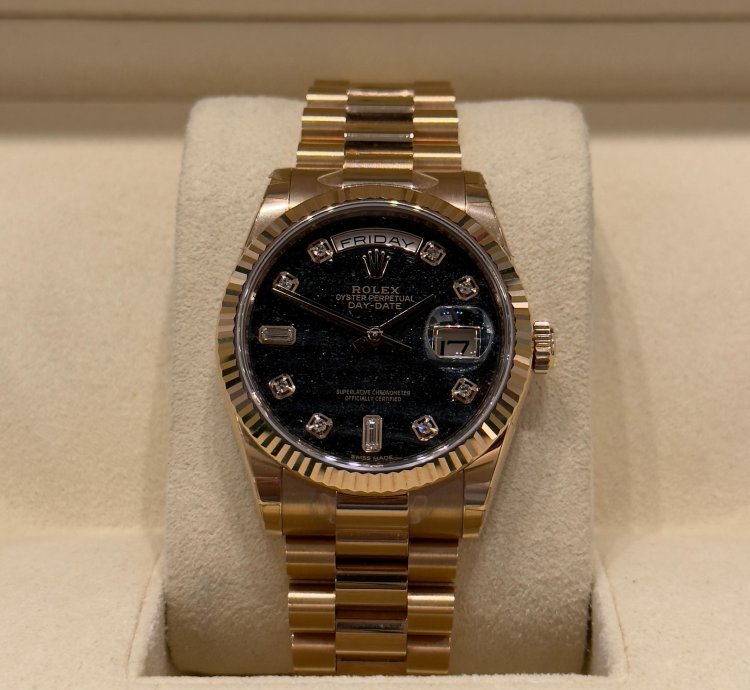 Rolex Day-date 36 New Ferrite Dial