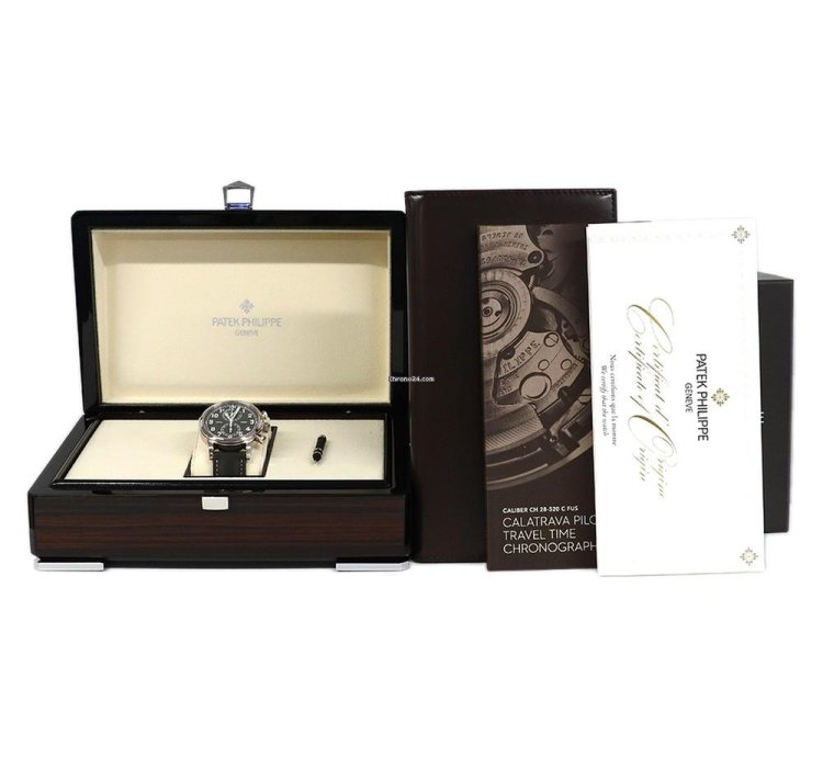 Patek Philippe Calatrava Pilot Travel Time Chronograph 5924g-010