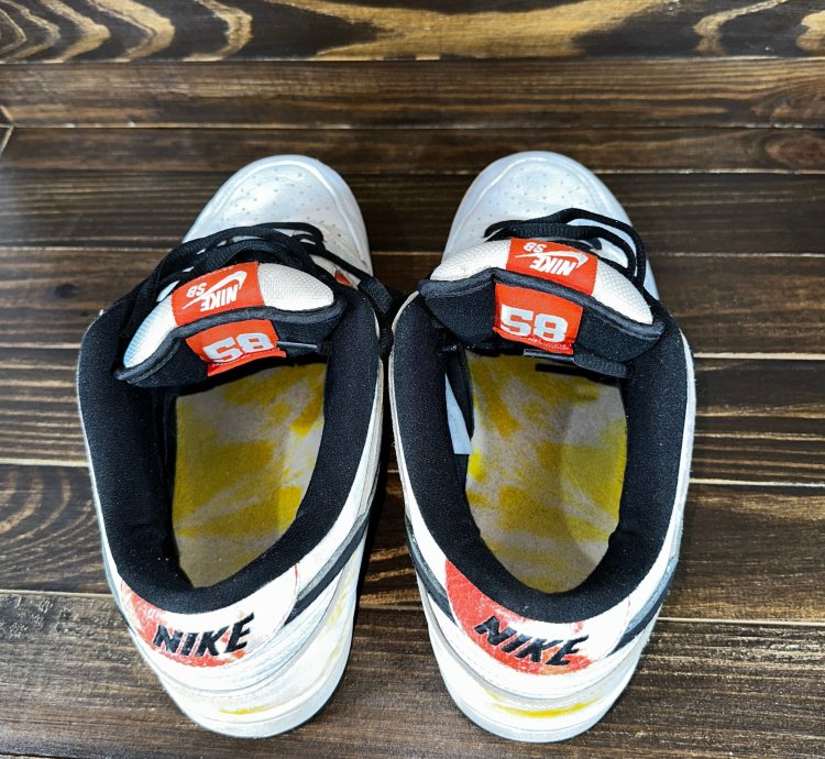 Nike Sb Dunk Low Tie-dye Raygun - White Men Sneakers