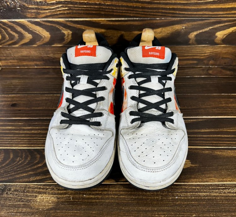 Nike Sb Dunk Low Tie-dye Raygun - White Men Sneakers