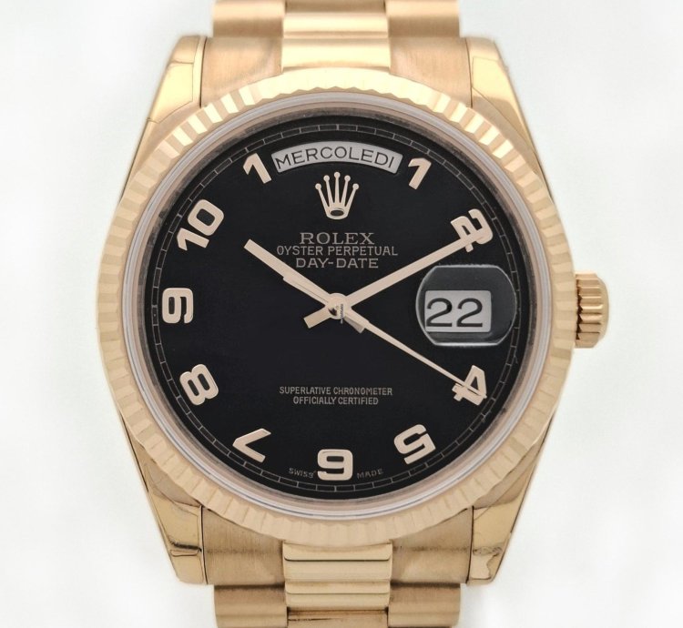 Rolex Day-date 36 New Full Stickers 2022 Paper Warranty