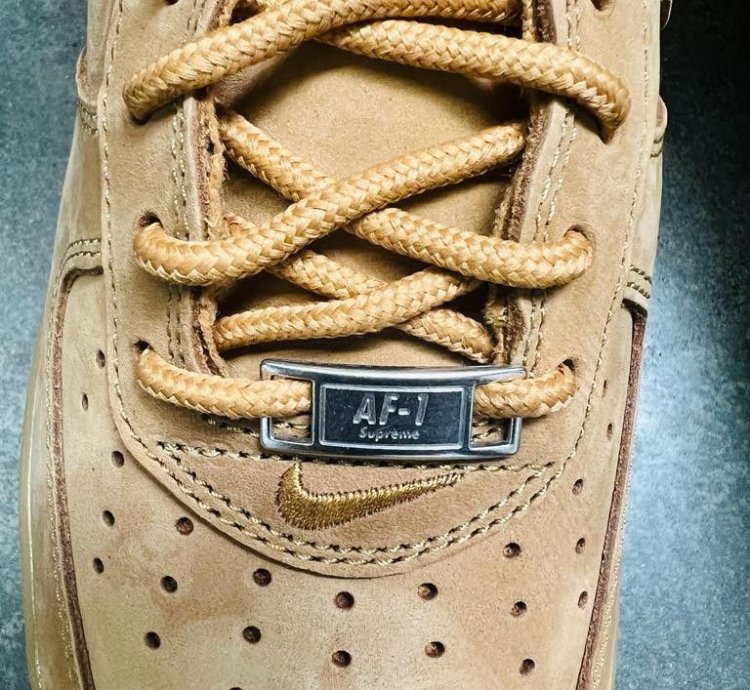 Supreme Nike Air Force 1 Low Sp Wheat