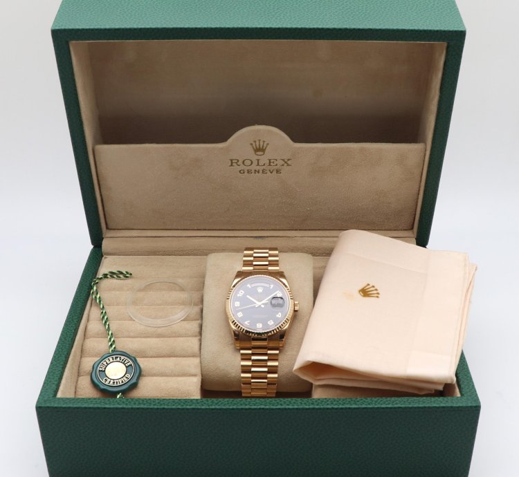 Rolex Day-date 36 New Full Stickers 2022 Paper Warranty