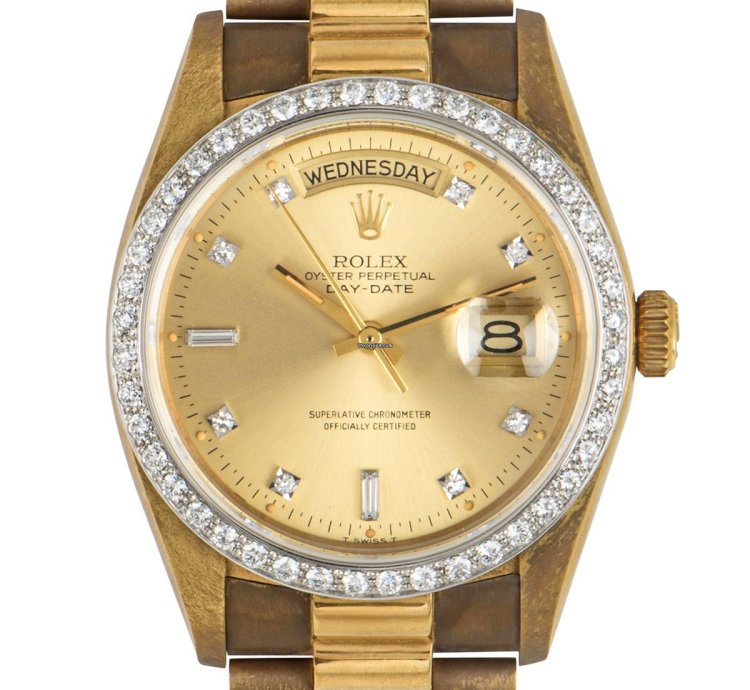 Rolex Day-date 36 Nos Diamond Set 18048