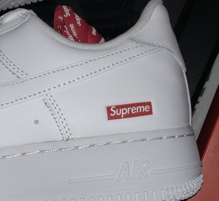 Supreme Nike Air Force 1 Low White Fw21 8 5 Mens Authentic
