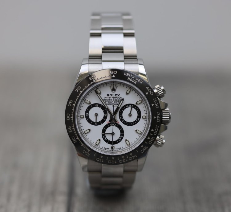 Rolex Daytona 2021 Daytona Stainless Steel Ceramic Panda 116500ln