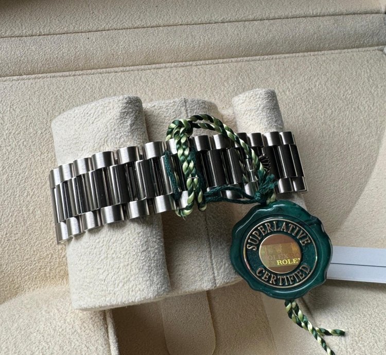 Rolex Day-date 36 Ombr Blue 18ct White Gold New 2024 Model