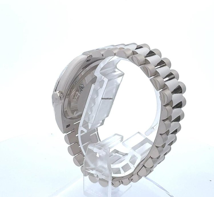 Rolex Day-date 36 Ombr Blue 18ct White Gold New 2024 Model
