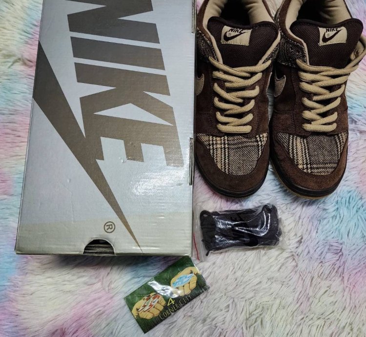 Nike Sb Dunk Low Tweed