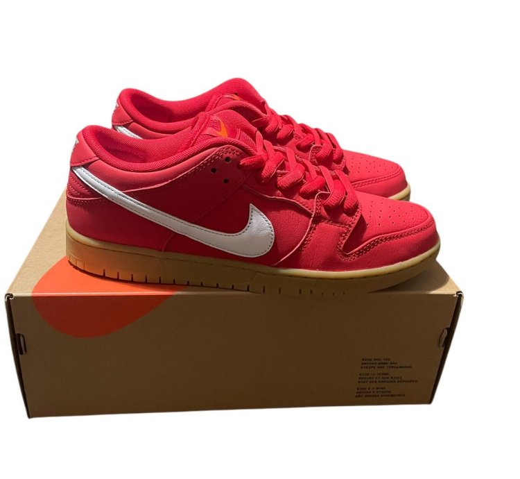 Nike Sb Dunk Low University Red Size Eu 44-us 10