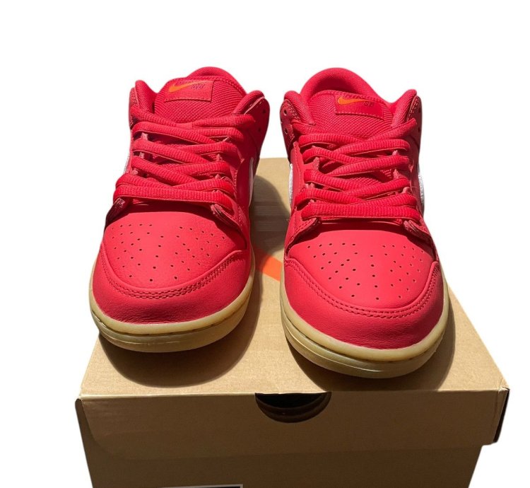 Nike Sb Dunk Low University Red Size Eu 44-us 10