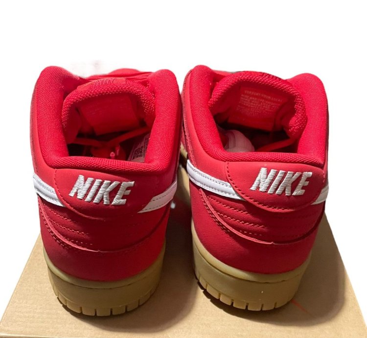 Nike Sb Dunk Low University Red Size Eu 44-us 10