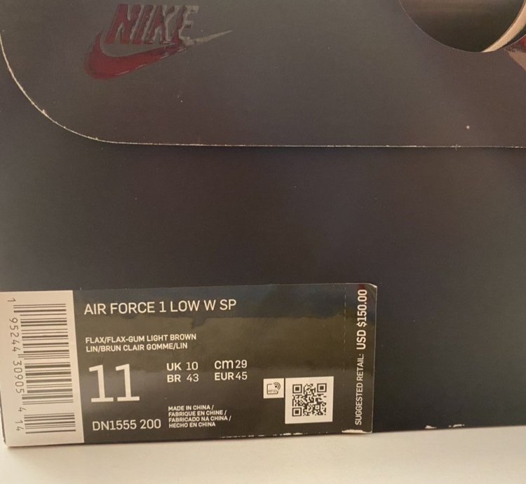 Supreme Nike Air Force 1 Sp Size 11
